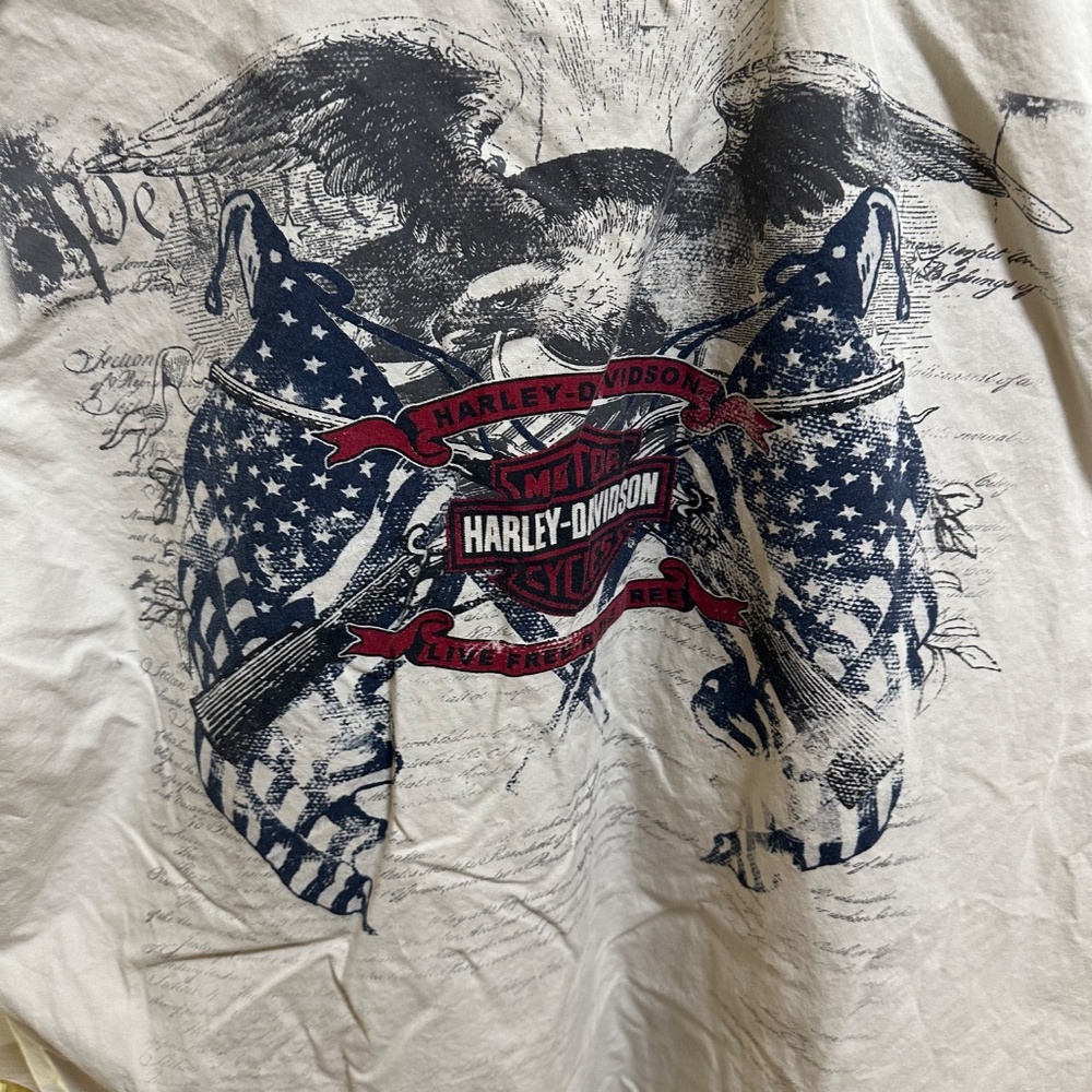 Harley-Davidson Riding Button Shirt Large - Picture 6 of 7